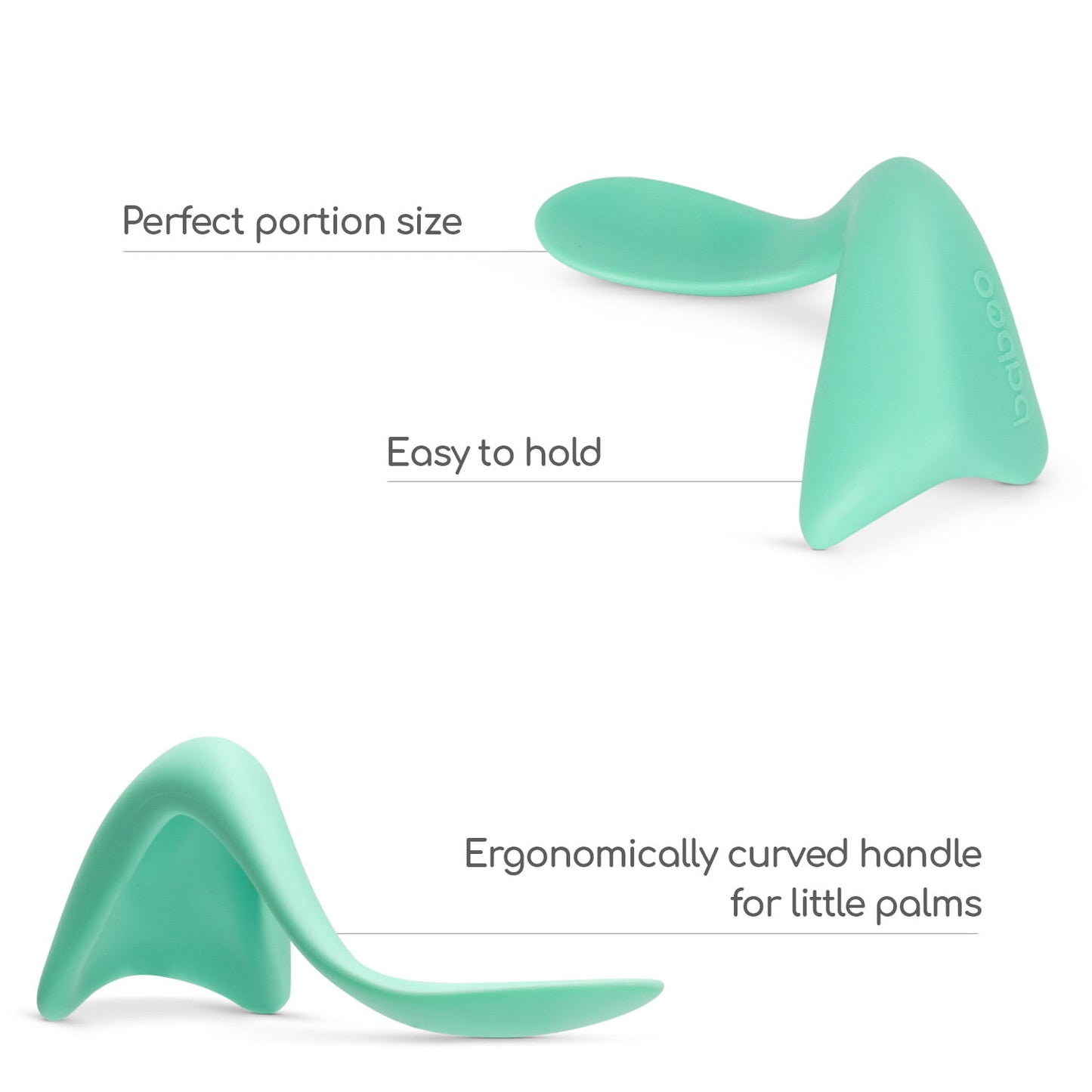 Mācību karote - zaļa, Baboo, 10-030