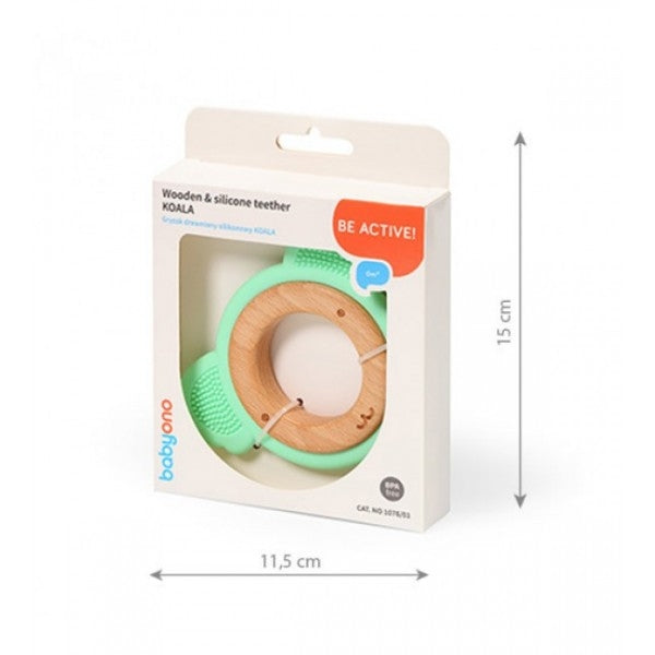 Koka/silikona graužamriņķis Koala, BabyOno, 1076/01
