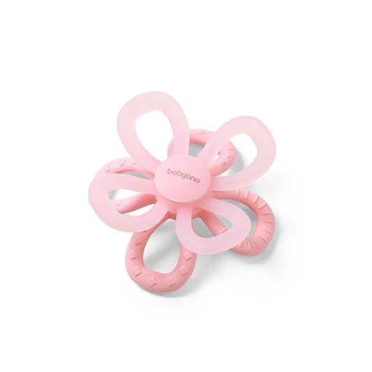 Silikona zobgrauznītis Zieds, BabyOno, 1596/01