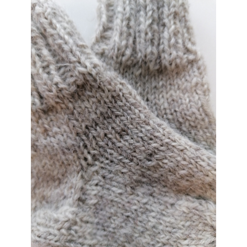 Vilnas zeķītes jaundzimušajam, neitrālie toņi, BBcollection, 003