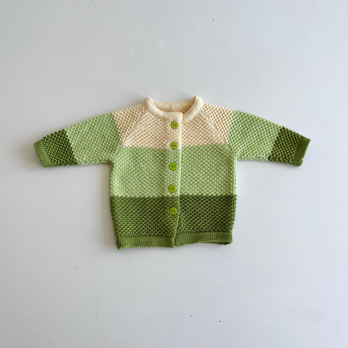 Knitted cardigan Stripes, 0-3 months, BBcollection, 001
