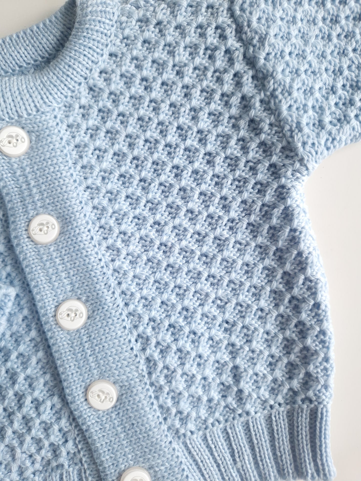 Knitted cardigan Pastels, 0-3 months, BBcollection, 011