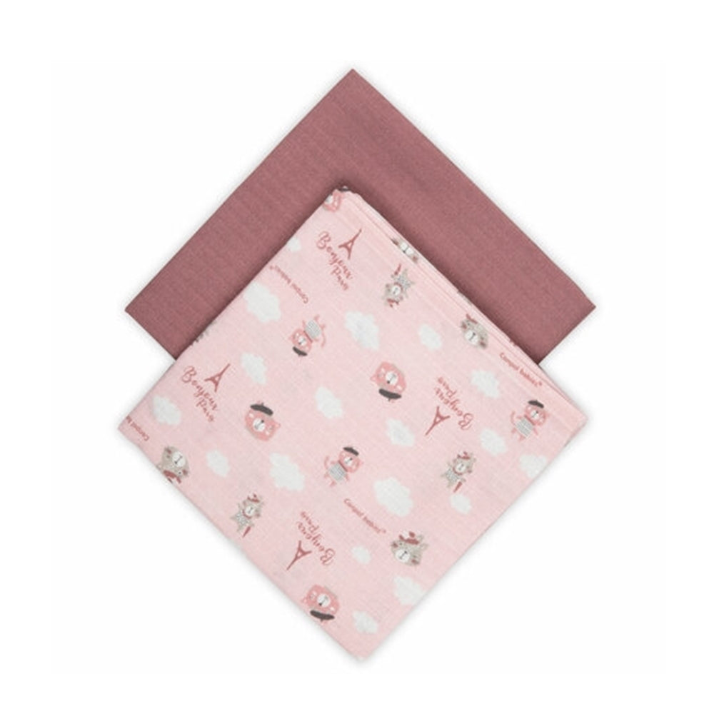 Autiņu komplekts Rozā, Canpol, 26/901