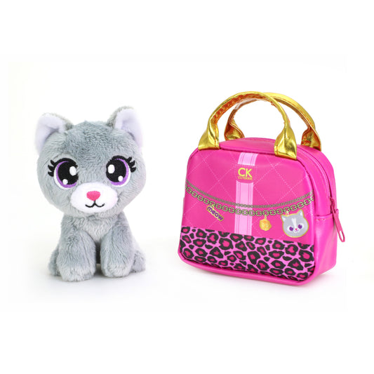 Plīša rotaļlieta ar somiņu, CUTEKINS, 35061