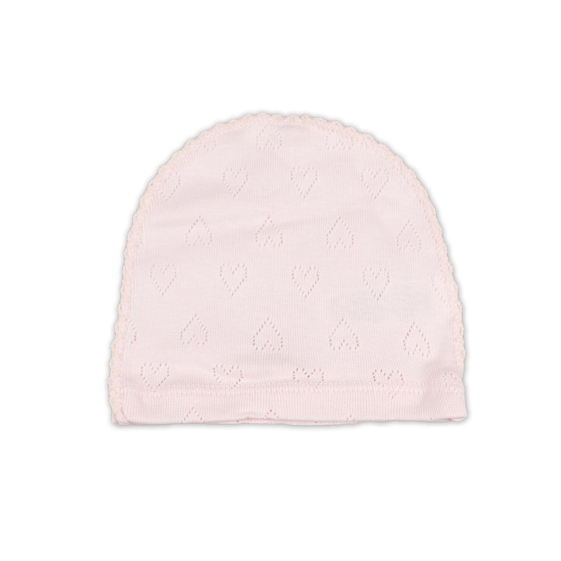 Cepurīte, sirsniņas rozā, Flamingo, 588-1022