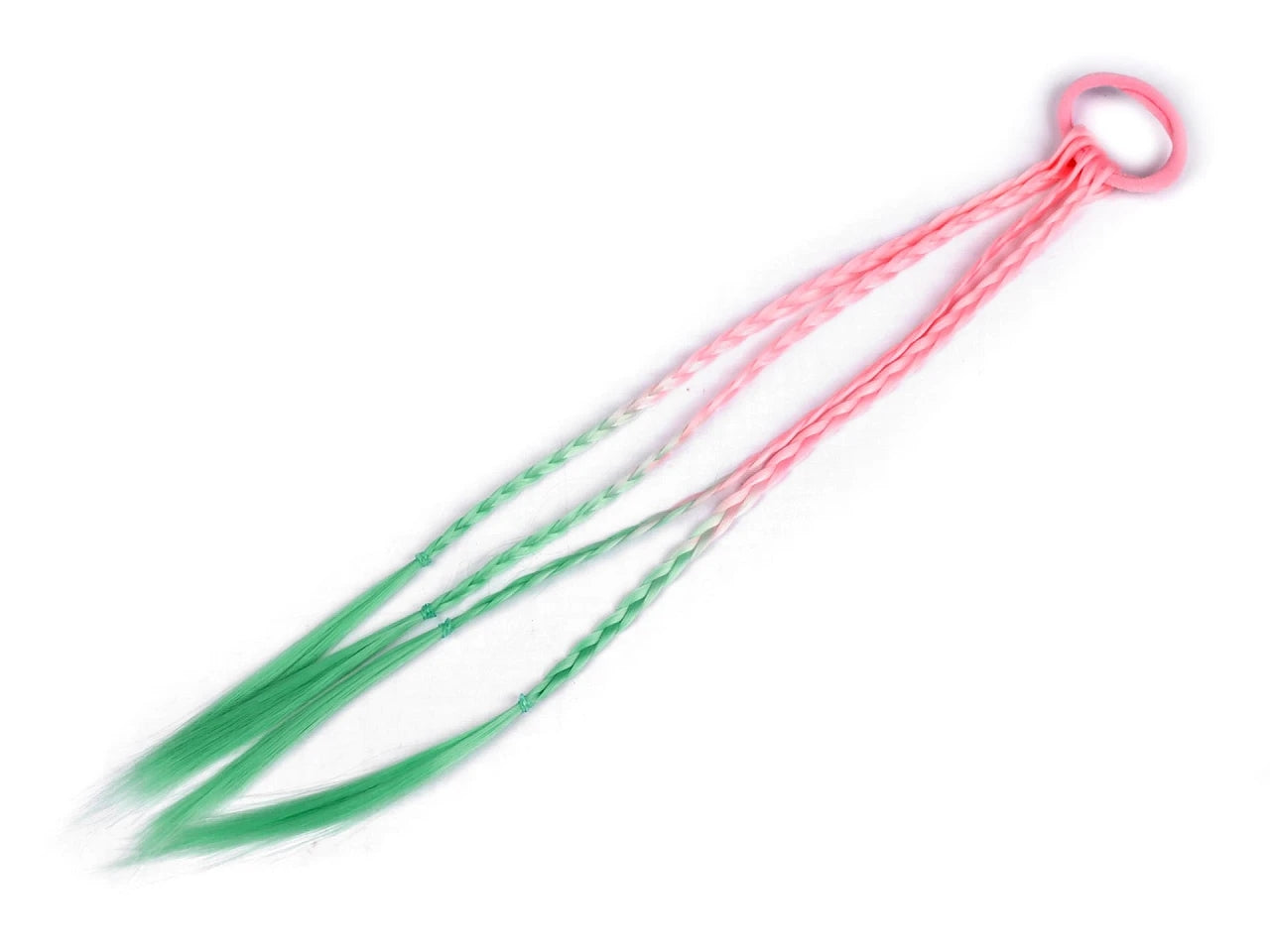 Matu gumija ar krāsainām bizēm, 900392