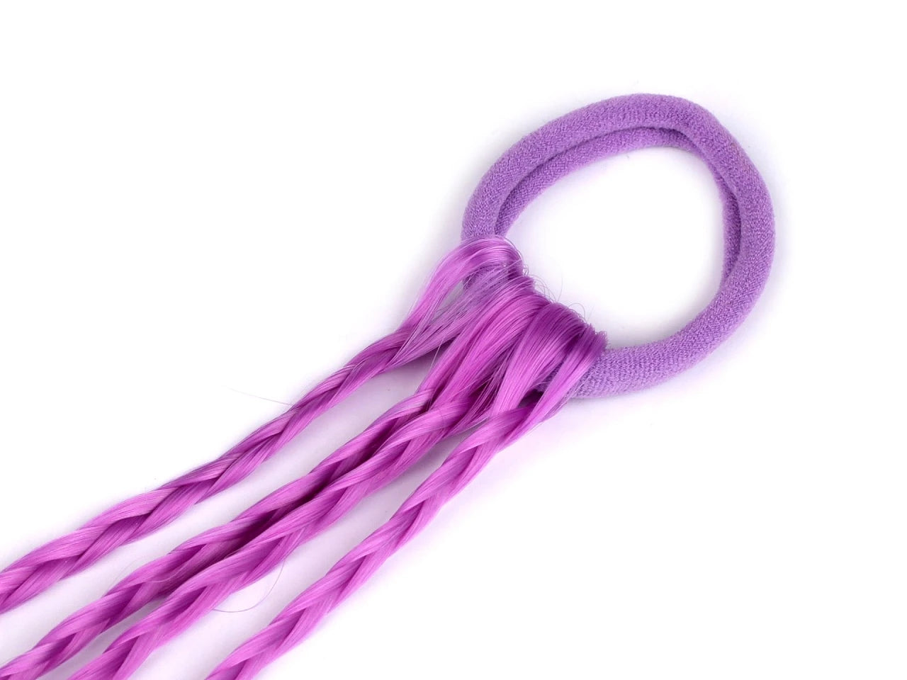 Matu gumija ar krāsainām bizēm, 900392