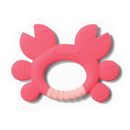 Silicone teether - crab, BabyOno, 936