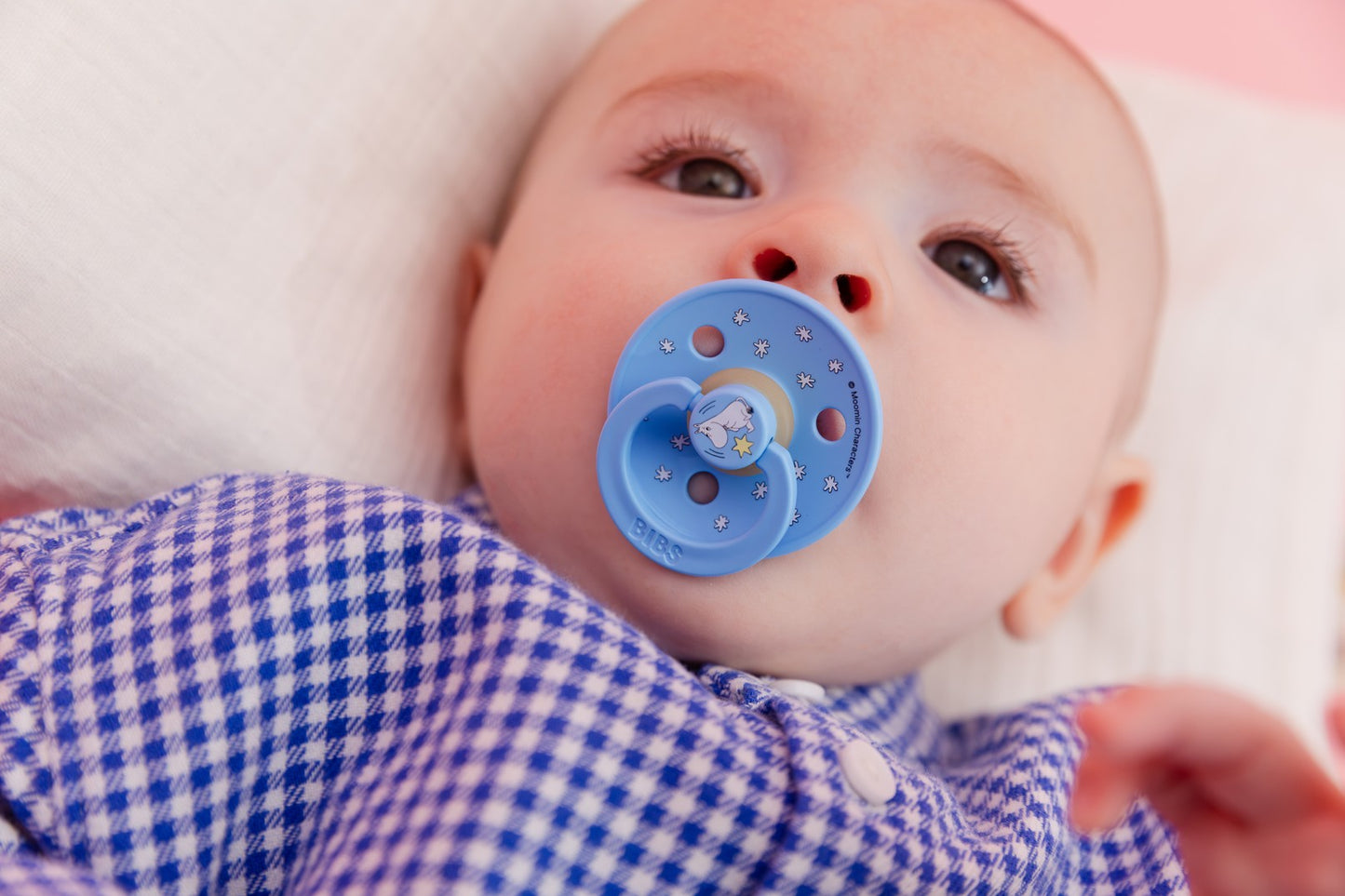 BIBS x Moomin, Colour Round knupīši, Good Night / Breeze Mix