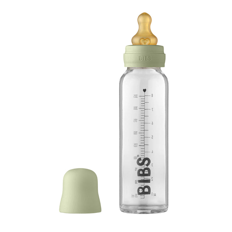 Glass bottle, 225ml, BIBS