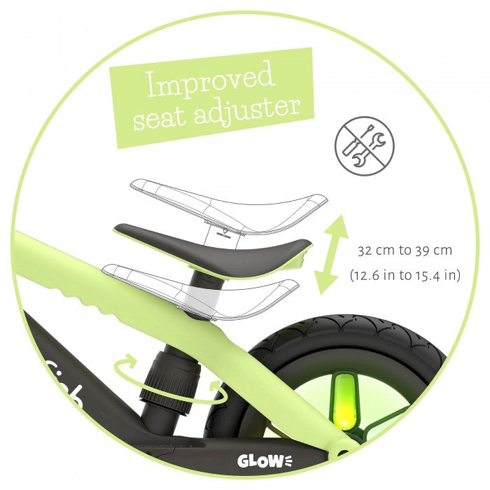 Līdzsvara velosipēds BMXIE ar gaismiņām, CHILLAFISH, CPMX04PIS