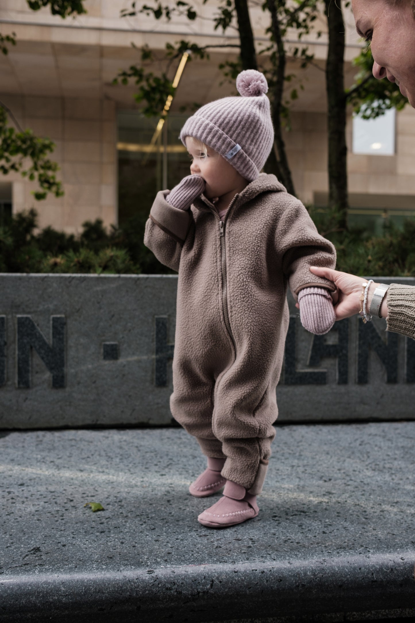 Lodger Hatter Folklore merino vilnas cepure Rose, HTM 107