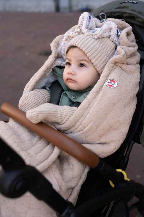 Lodger Hatter Folklore merino vilnas cepure Beige, HTM 630