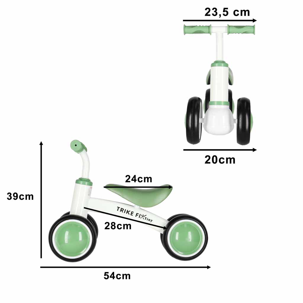 Bērnu pirmais ritenis Trike Fix Tiny V2, KX2776/1