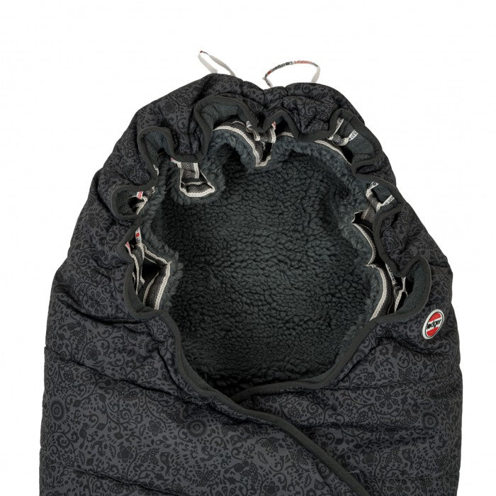 Lodger Bunker Folklore Taslon vissezonas guļammaiss pigeon krāsa,  redzama guļammaisa augšdaļa.