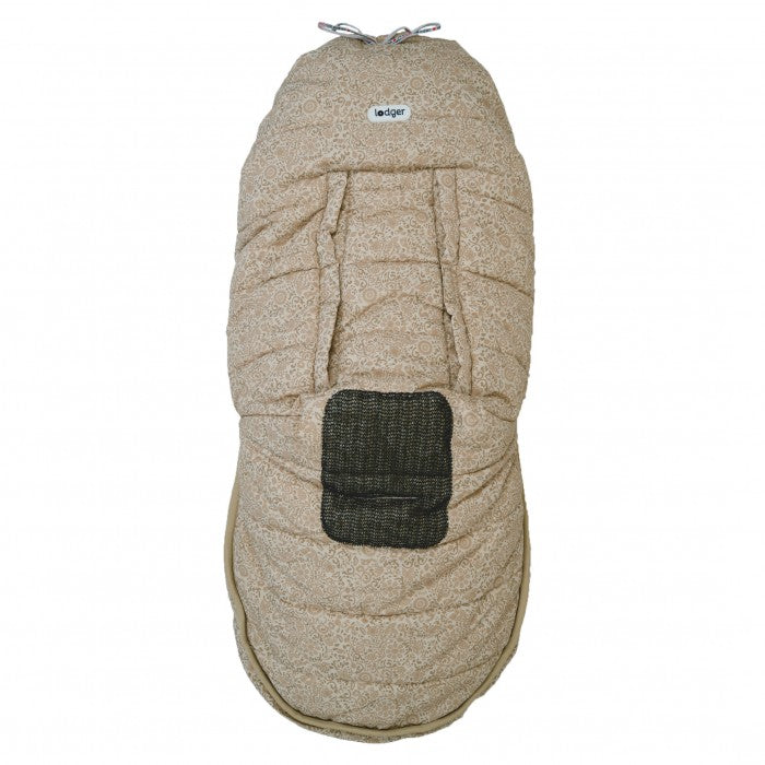 Lodger Bunker Folklore Taslon vissezonas guļammaiss birch krāsa, redzama guļammaisa aizmugure.