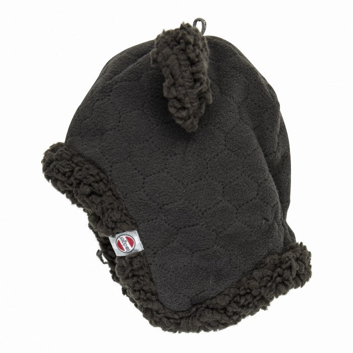 Lodger Hatter Botanimal cepure raven krāsa, redzams cepures sāns.