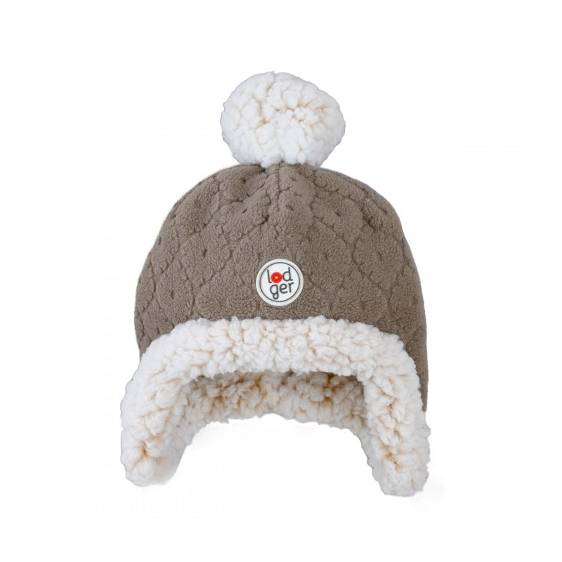 Lodger Hatter Folklore Fleece cepure buffalo krāsa, redzama cepures priekša.
