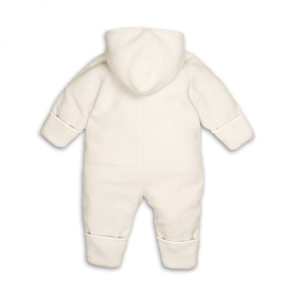 Lodger Skier Teddy kombinezons, Cloud Dancer, SKT 101, redzama aizmugure, pieejams 3 izmēros.