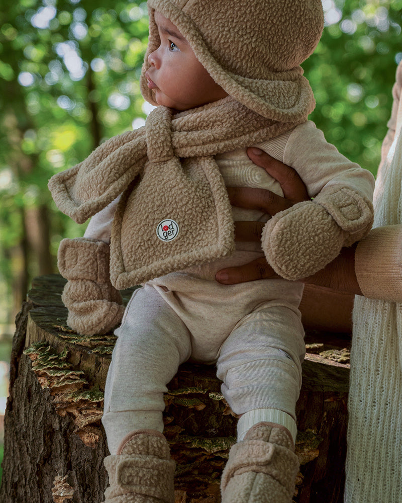 Lodger Mittens Teddy bērnu cimdiņi, 0-12M