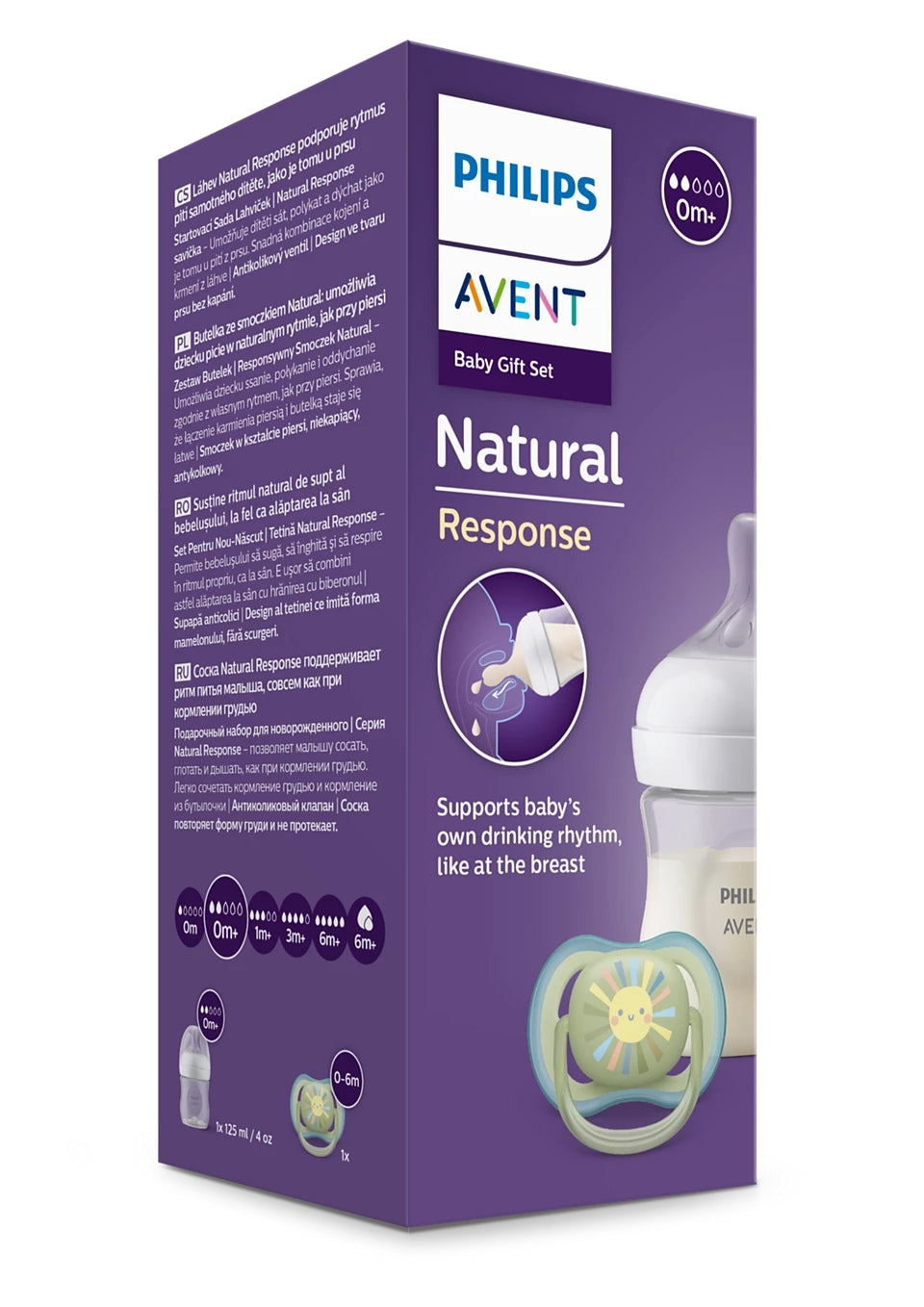 Natural Response jaundzimušā dāvanu komplekts, Philips Avent, SCD837/10