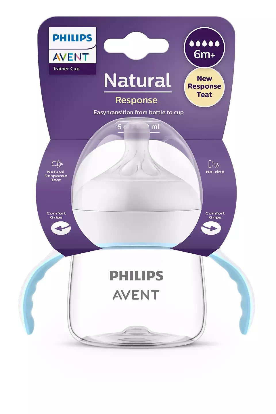 Avent Natural Response mācību krūzīte 150 ml, 6M+, Philips Avent, SCF263/61