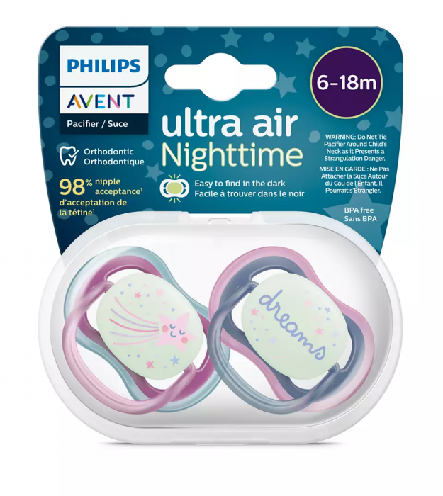 Māneklītis Ultra Air Night, 6-18M, Philips Avent, SCF376/14