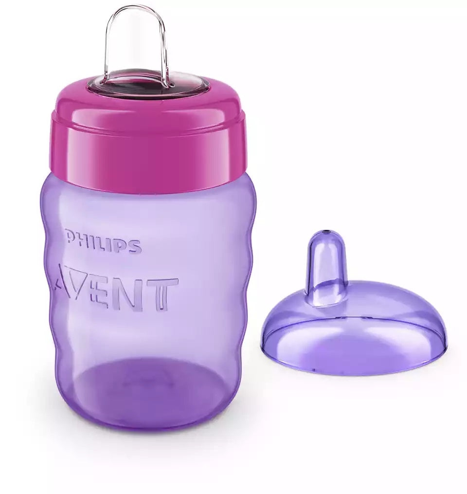 Avent Easy Sip mācību krūzīte, 9M+, 260ml, silikona snīpis, Philips Avent, SCF553/03