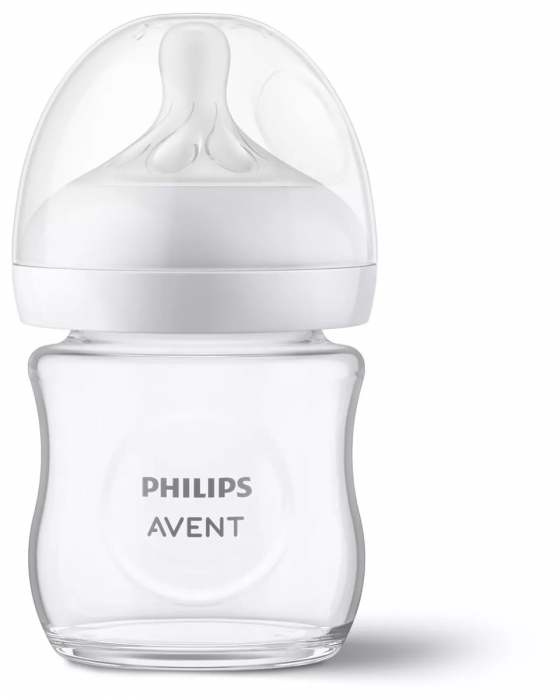 Natural response glass bottle, 125ml, Philips Avent, SCY930/01