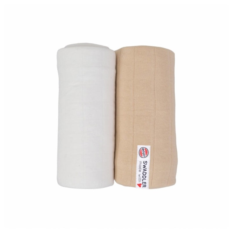 Lielais kokvilnas autiņu komplekts Lodger Swaddler, 2gb., 120x120cm, SW1090