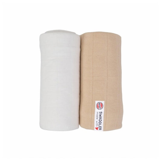 Lielais kokvilnas autiņu komplekts Lodger Swaddler, 2gb., 120x120cm, SW1090