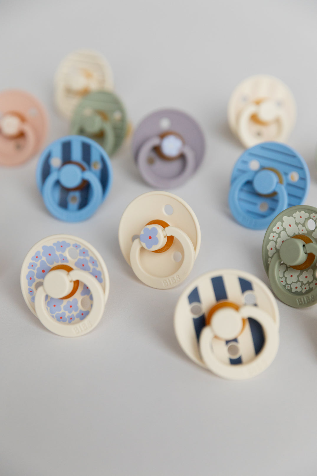 BIBS Studio Collection – Color Round pacifiers