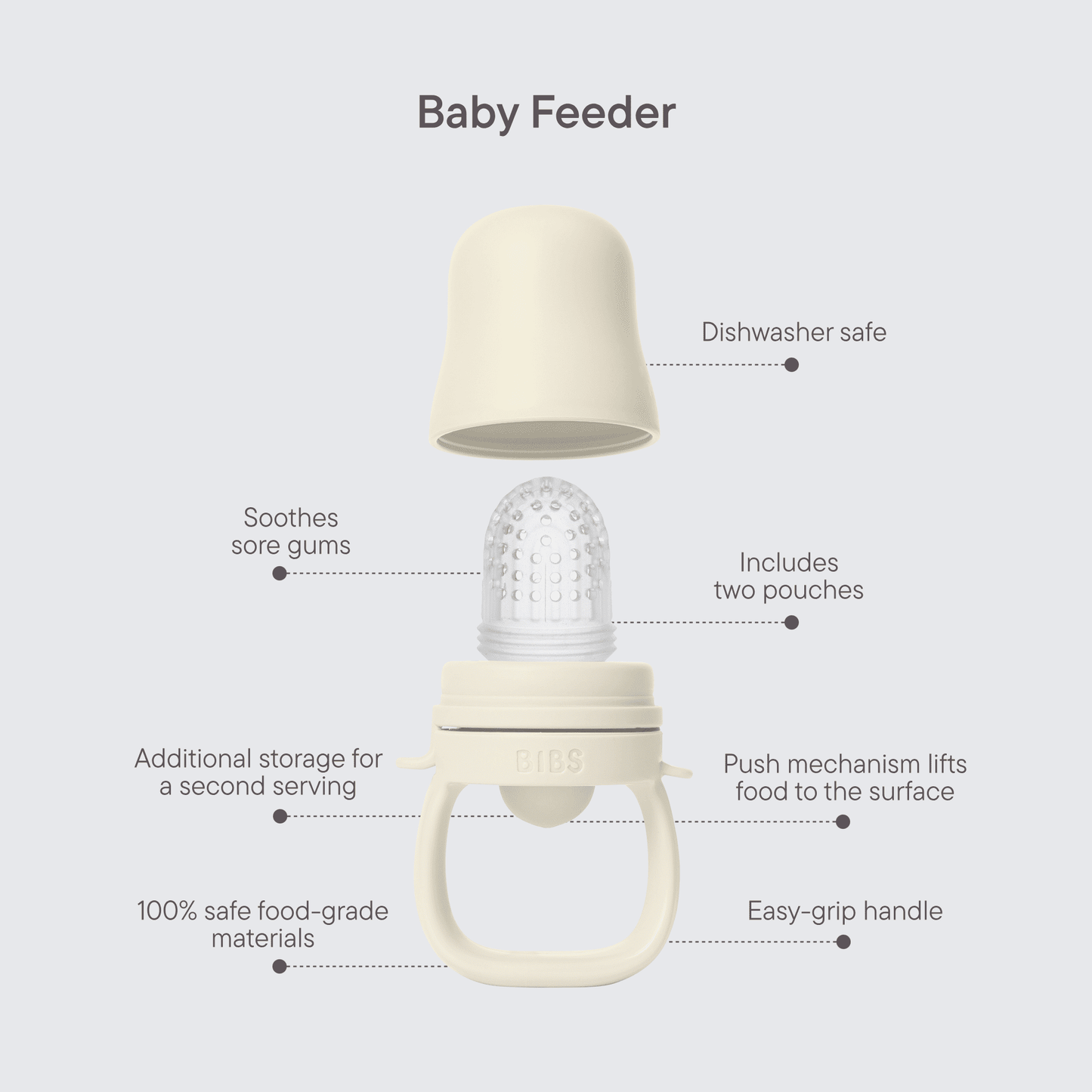 BIBS Baby Feeder - barošanas ierīce