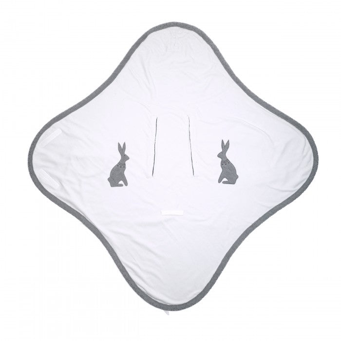 Lodger Wrapper Folklore Fleece ietinamā sedziņa Drizzle, WPF629