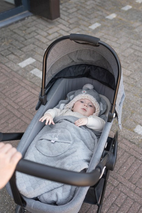 Lodger Wrapper Folklore Fleece ietinamā sedziņa Drizzle, WPF629