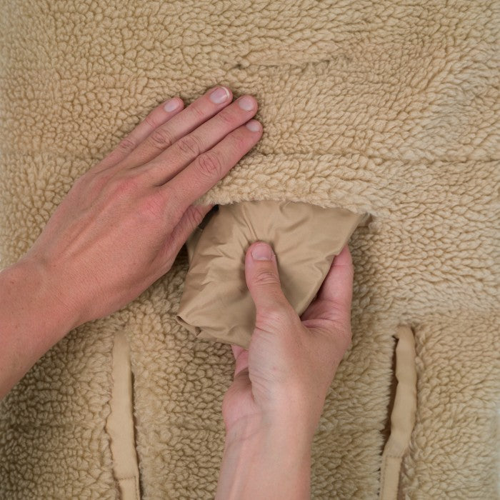 Lodger Wrapper Teddy ietināmā sedziņa Beige,  WPT 630