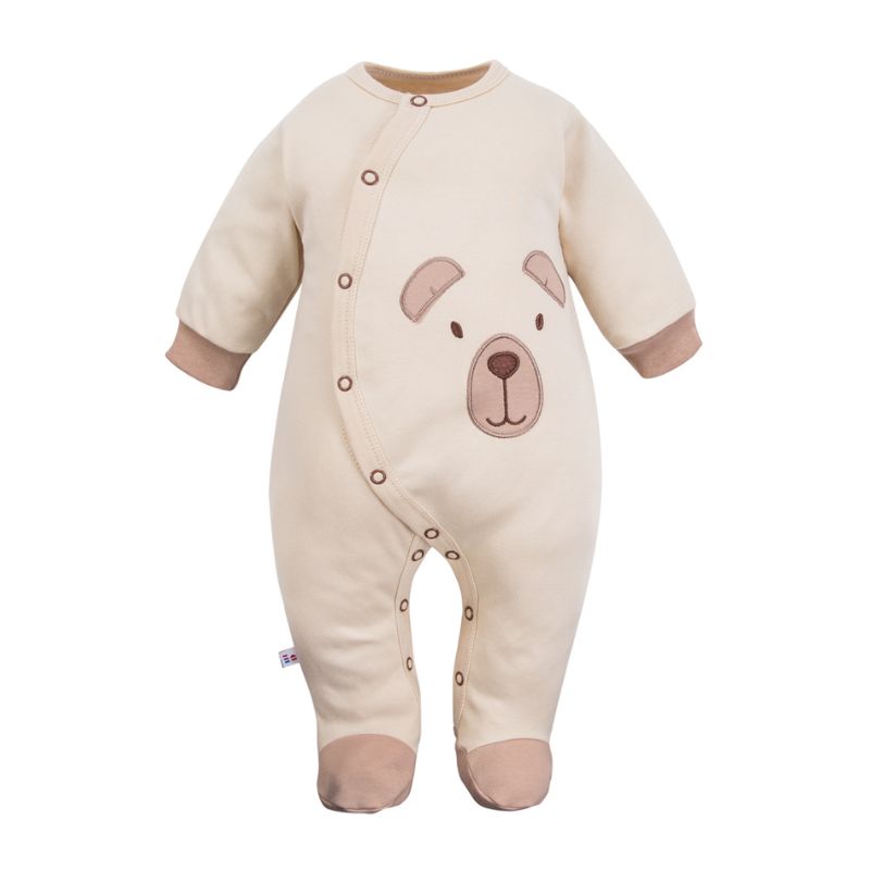 Kopējais rāpulītis mazuļiem Beary Cool, bēšs, 56-68 izmērs