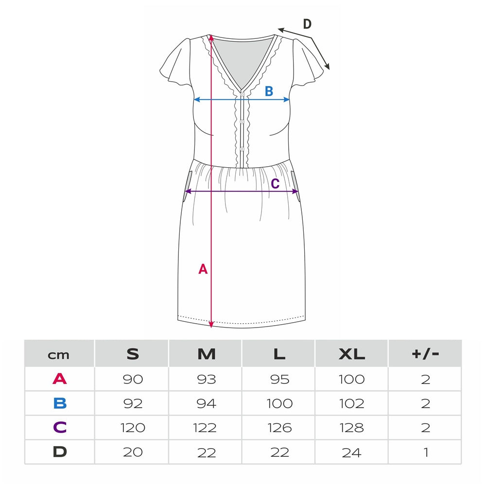 Naktskrekls mammām Linda, zils