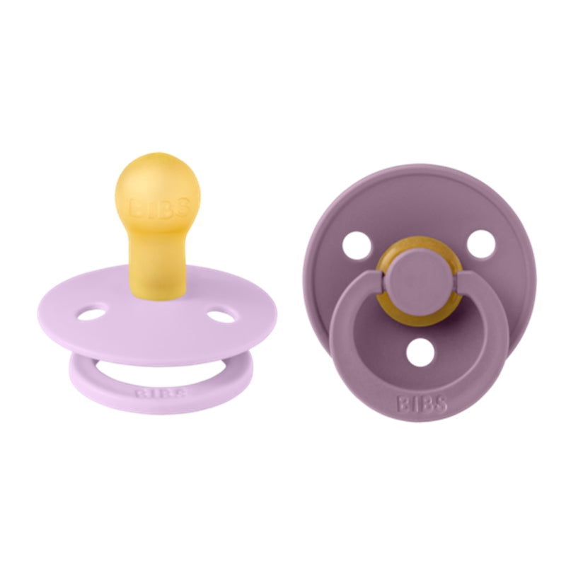 BIBS colour round pacifiers
