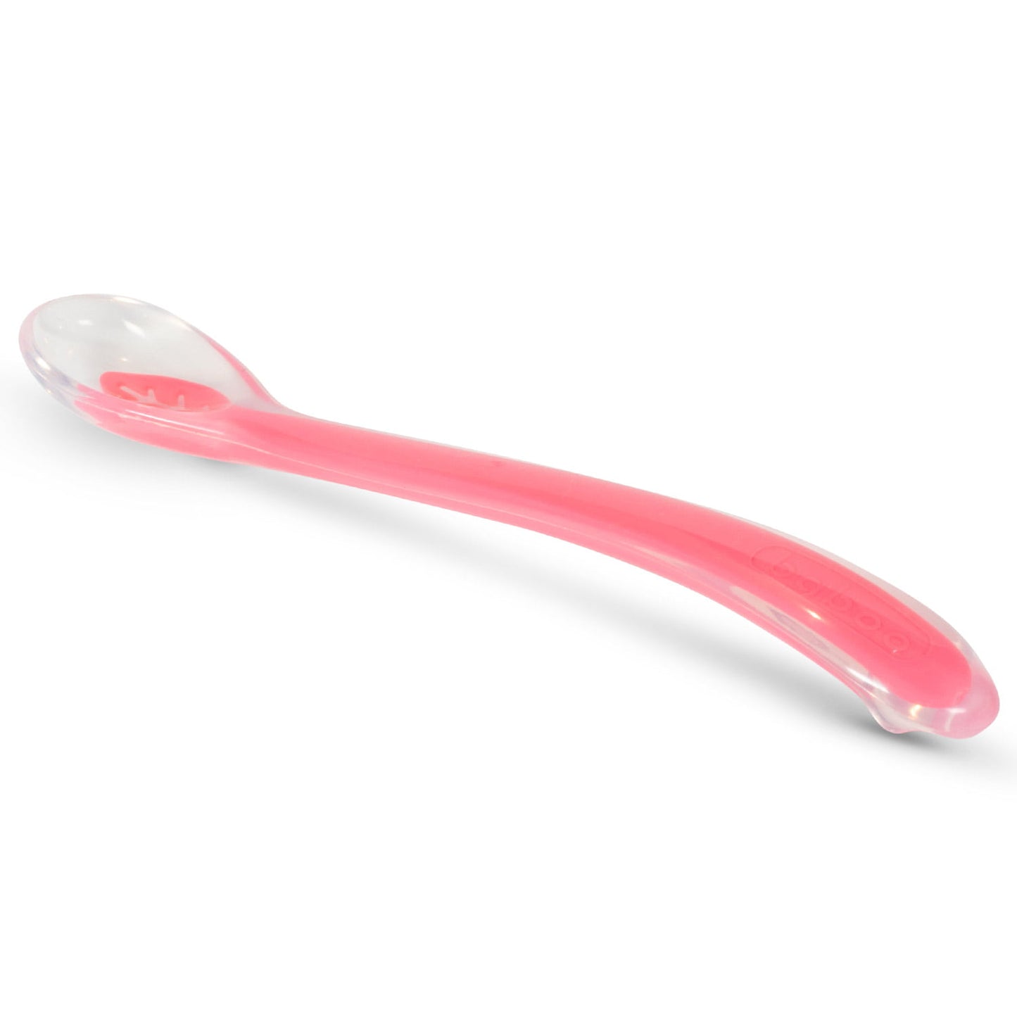 Silicone spoon, pink, Baboo, 10-013