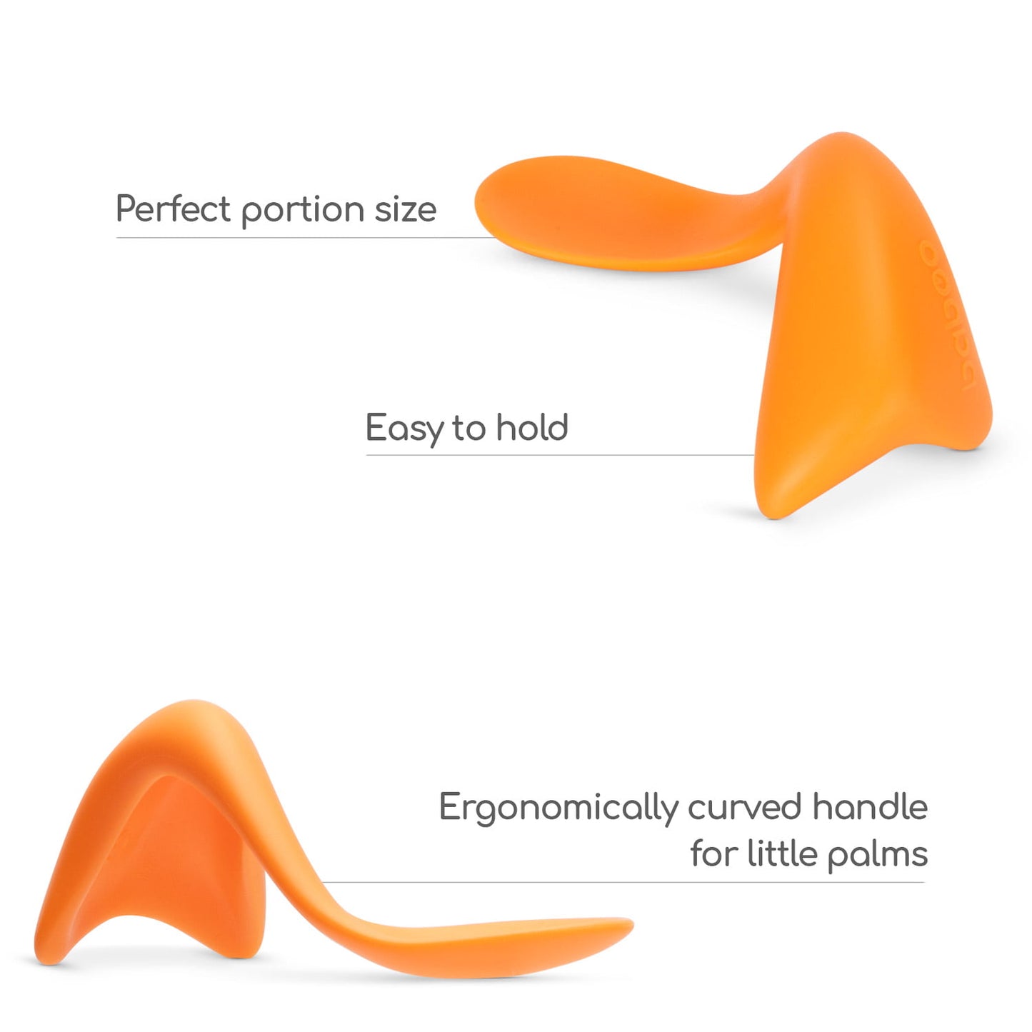 Learning spoon - orange, Baboo, 10-031