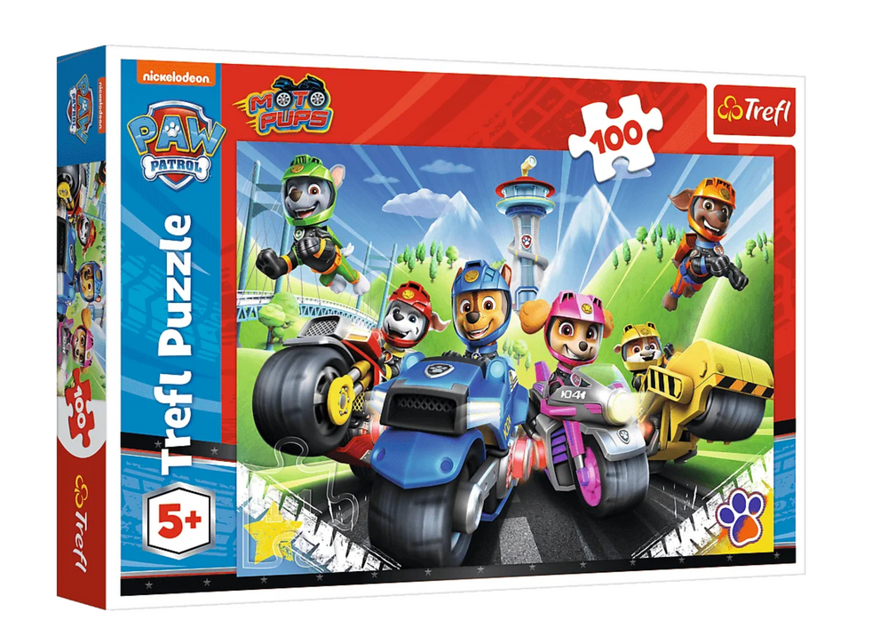 Puzle Paw Patrol, 100gb., Trefl, 16430