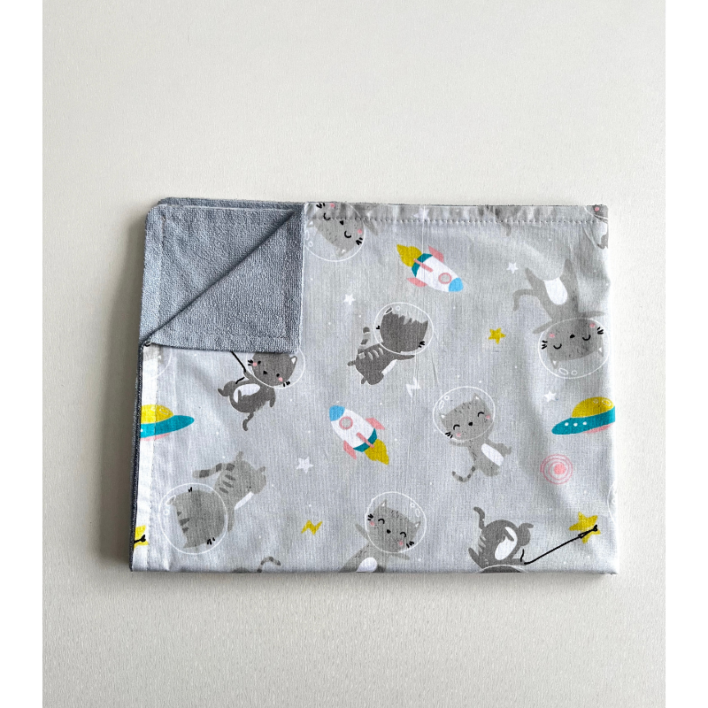 Waterproof diaper - cats in space, 60x80cm, BBcollection, 012