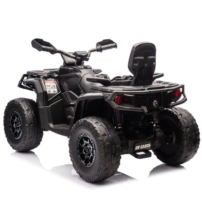 Bērnu elektro kvadracikls Can Am Outlander, 4x4, DK-CA005