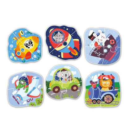 Puzzle Vehicles, Dodo, 300154