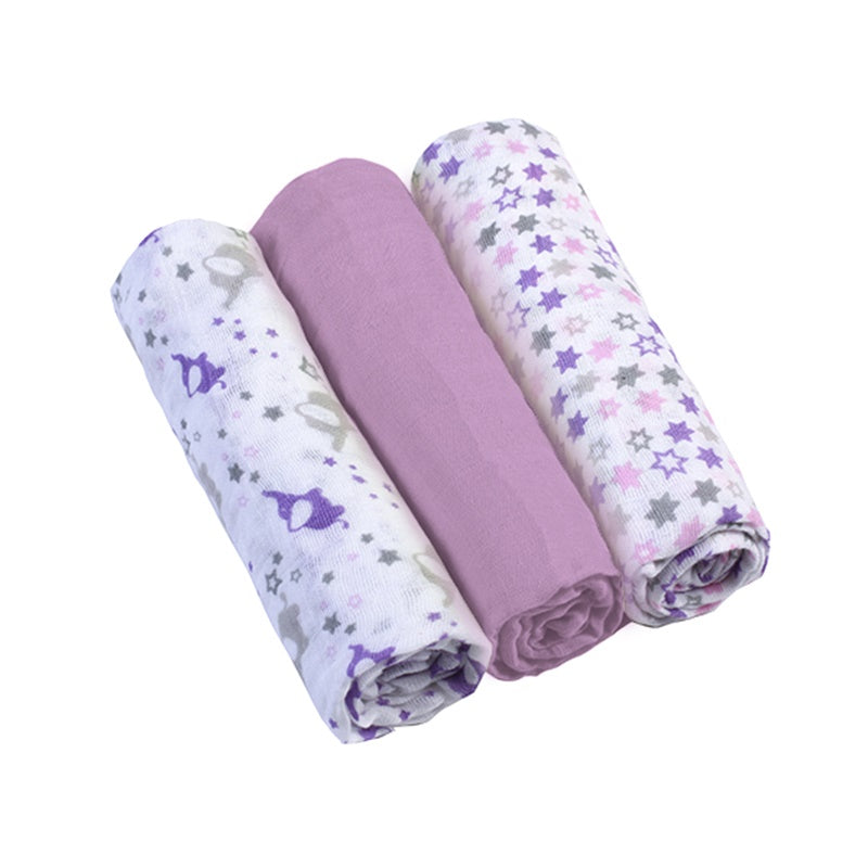 Muslin diaper set, Babyono, 348/04