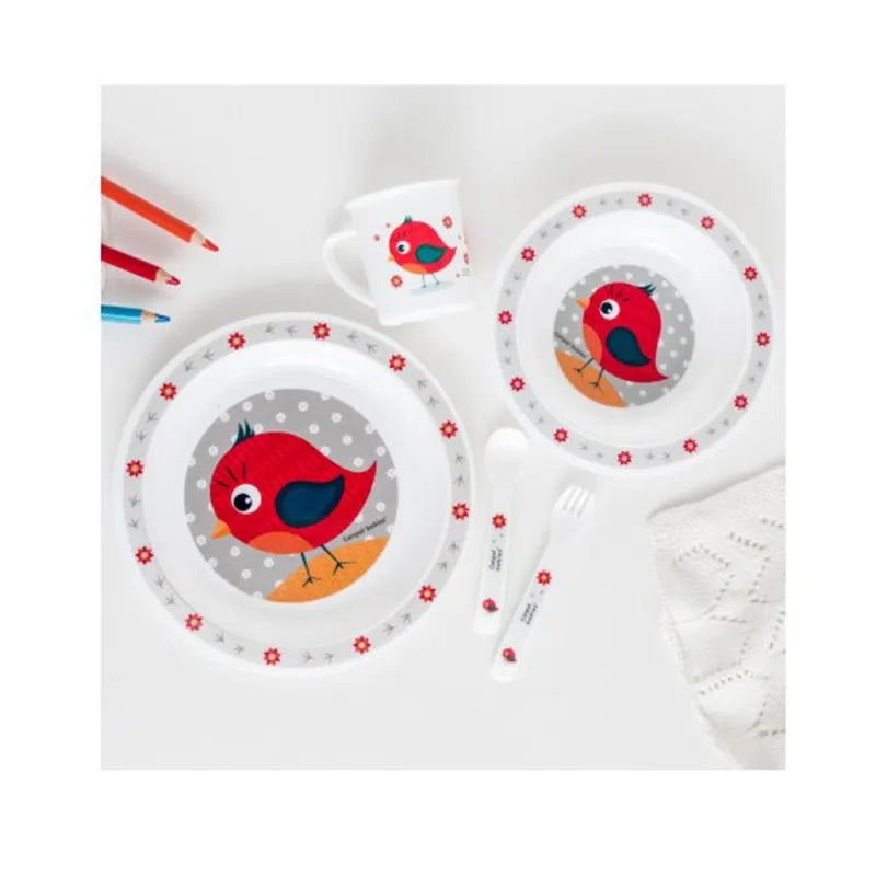 Dish set - bird, Canpol Babies, 4/401