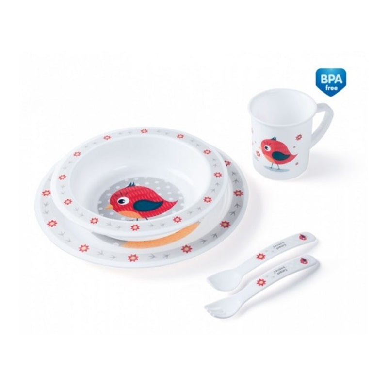 Dish set - bird, Canpol Babies, 4/401