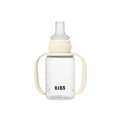 BIBS mācību pudelīte ar snīpi Ivory