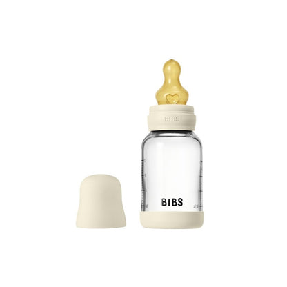 Stikla barošanas pudele Updated version, 120ml, BIBS
